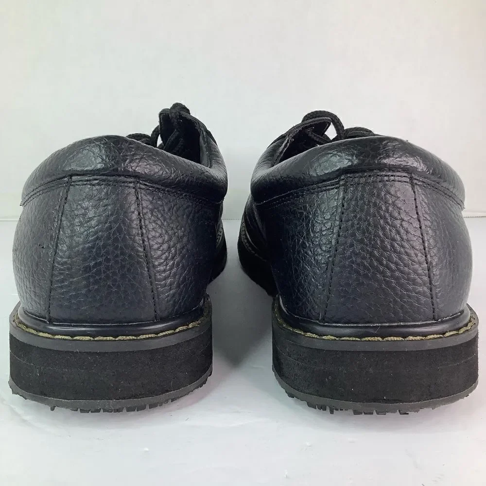 Dr. Scholl’s Harrington II Slip Resistant Work Oxford Black Lug Men’s Sz 11.5M